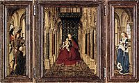 The Virgin and Child in a Church, 1437, eyck