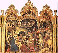 Adoration of the Magi (altarpiece) , fabriano