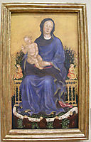 Enthroned Madonna with angels, 1420, fabriano
