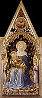 Quaratesi Altarpiece, Virgin and Child, 1425, fabriano
