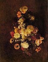 Bouquet of Flowers, 1894, fantinlatour