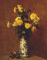 Chrysanthemums, 1879, fantinlatour