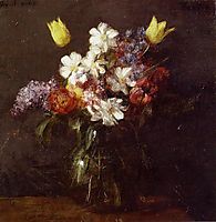Flowers, 1863, fantinlatour