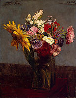 Flowers, 1860, fantinlatour