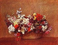 Flowers in a Bowl, 1886, fantinlatour