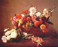 The Flowers of Middle Summer, 1890, fantinlatour