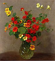 Nasturtiums, fantinlatour