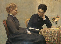 Reading, 1877, fantinlatour