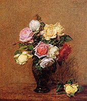 Roses, 1887, fantinlatour