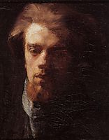 Self Portrait, 1860, fantinlatour