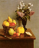 Still Life With Flowers And Fruit, 18, fantinlatour