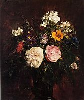 Still Life with Flowers, 1862, fantinlatour