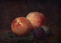 Two Peaches and Two Plums, 1899, fantinlatour