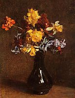Vase of Flowers, 1872, fantinlatour