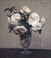 Vase of Peonies, 1875, fantinlatour