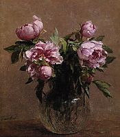 Vase of Peonies, 1902, fantinlatour