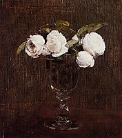Vase of Roses, 1872, fantinlatour
