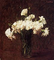 White Carnations, 1904, fantinlatour