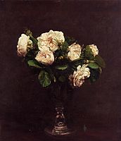 White Roses, 1875, fantinlatour