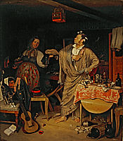 The fresh cavalier, 1846, fedotov