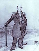 S. D. Shishmarev on  Board the Ship, 1849, fedotov