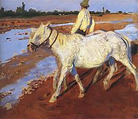 Horses, 1899, ferenczy