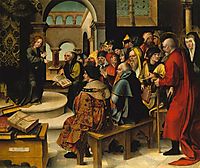 Menino Jesus entre os Doutores, 1520, figueiredo