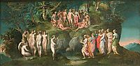 The Challenge of the Pierides, 1520, fiorentino
