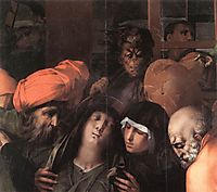 Deposition from the Cross (detail), 1528, fiorentino