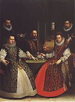 Portrait of the Coozzadini Family, 1584, fontana