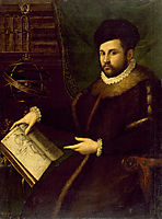 Portrait of Gerolamo Mercuriale, 1589, fontana