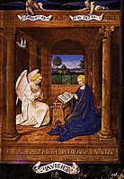 The Annunciation dove, 1465, fouquet