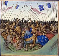 Battle of Fontenoy-en-Puisaye in 841, c.1460, fouquet