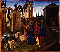 Charlemagne Builder, 1460, fouquet