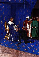 Charles V gives the sword of constable to Bertrand du Guesclin, 1460, fouquet