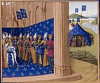 Coronation of Lothair, 1460, fouquet