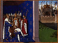 Coronation of Louis the Pious, 1460, fouquet