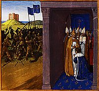 Coronation of Pepin the Short in Laon, 1460, fouquet