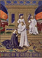 The Coronation of the Virgin, c.1445, fouquet