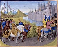 Crusaders Arrived in Constantinople. Battle Between the French and Turks in 1147 and 1148, fouquet