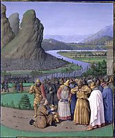 David Learning of the Death of Saul, c.1470, fouquet