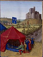 Death of Bertrand du-Guesclin, 1460, fouquet