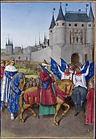 Entry of Charles V in Paris, 1460, fouquet