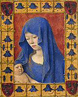 Mary holding the Christ child, fouquet