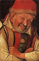 Portrait of the Ferrara Court Jester Gonella, c.1442, fouquet