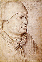 Portrait of a Papal Legate, 1460, fouquet