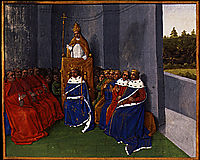 Preaching the First Crusade at Clermont, 1460, fouquet