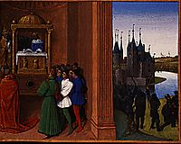 Robert the Pious Files an Antiphon, 1460, fouquet