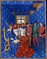 Tribute of Edward III to Philip, 1460, fouquet