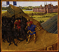 Victory of Henry I on his brother Robert, 1460, fouquet